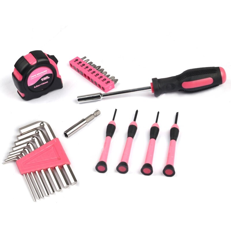 Home Tool Box 29-piece Basic Household Hand Tool Set with Tools Included Screw 페더보드 набор бит детектор проводки ключ накидной