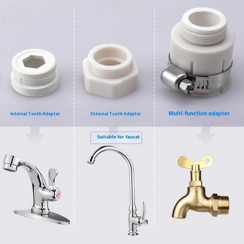 Depuratore d'acqua del rubinetto Lavabile Sostituzione Rubinetto della cucina Filtro Risparmio idrico Aeratore Ugello Rubinetto Filtro Cloro Apparecchio per il bagno