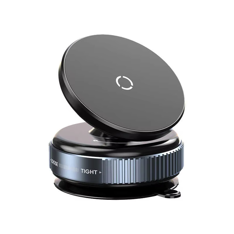 Support Téléphone Magnétique Pour Voiture - Pliable - Compatible MagSafe - Noir