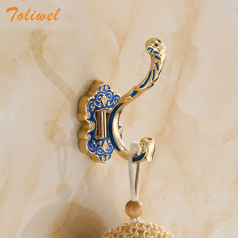 Aluminum Home Decor Nailless Folding Coat Hook Hallway Bedroom Door Hat Clothes Rack Hanger Kitchen Toilet Wall Brack Hooks