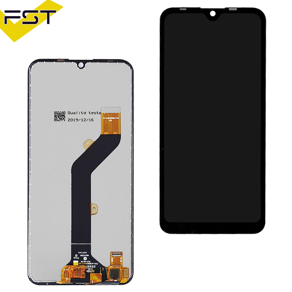6.1 repair repair tela de reparo para tecno faísca 4 ar kc6 kc1j display lcd tela toque digitador assembléia para tecno spark4 sensor lcd ar