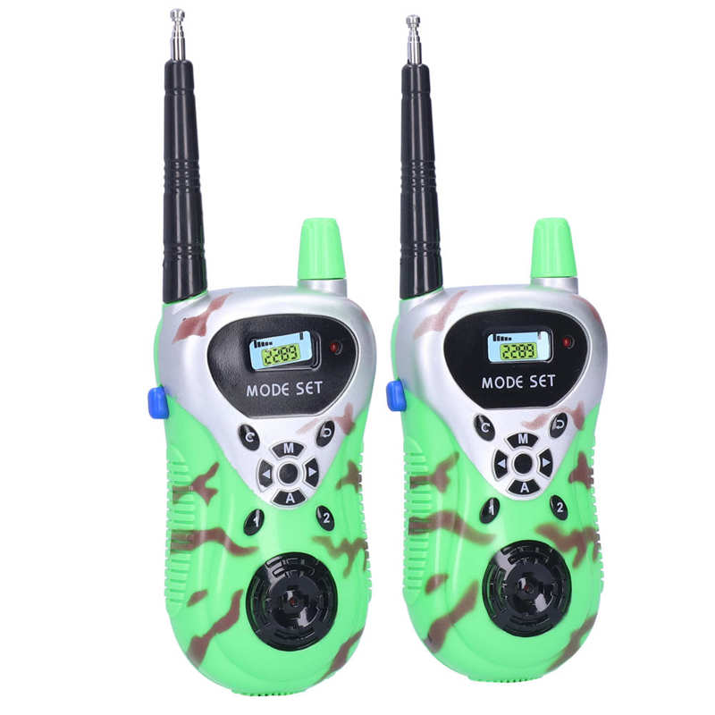 2 Stuks Kinderen Walkie Talkies Walkie Radio Handheld Mini Remote Smart Wireless Call Ouder-kind Interactie Speelgoed