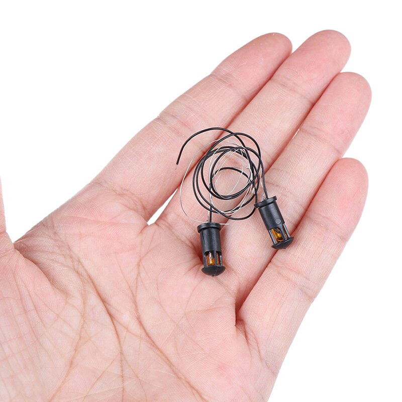 2 sztuk modelu światła ogród robić domku dla lalek trawnik lampa DIY piaskownica stołowa krajobraz