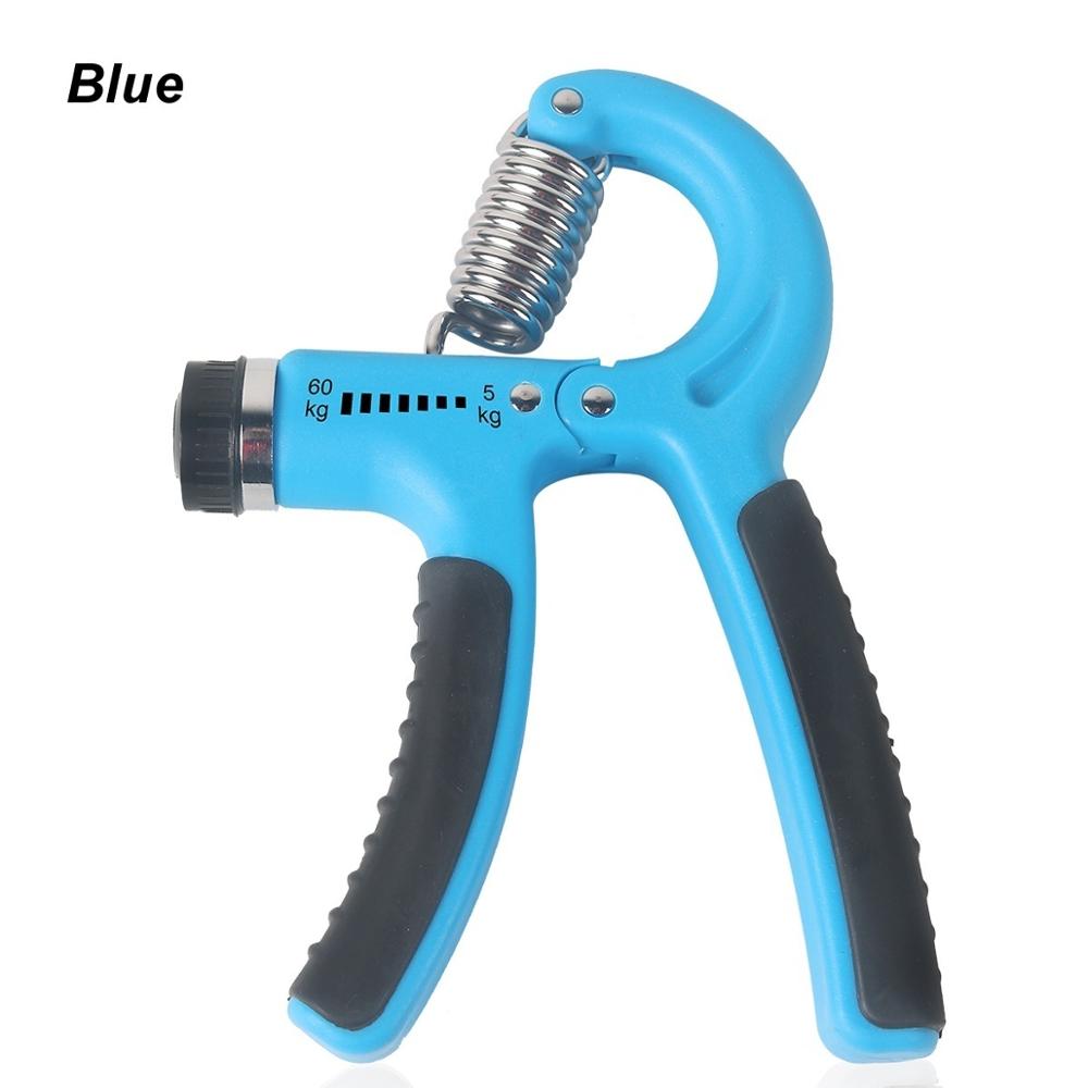 11-132lbs Adjustable Heavy Hand Gripper Home Gym Exercise Equipment Wrist Strength Expander Spring Finger Trainer Hand Expander: Blue