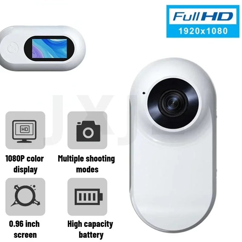 1080p hd mini actionkamera utomhus sport actionkamera skärm dv videoinspelare huvudmonterad magnetisk husdjurskamera rörelsehjälm cykel