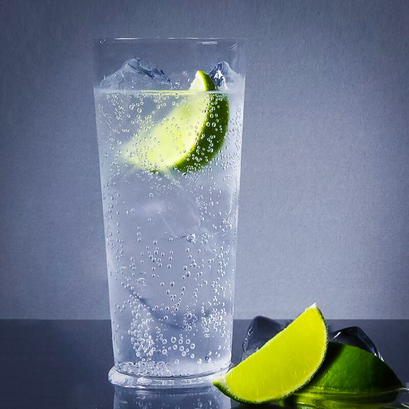 Extra Light 4PCS 450ml Juice Glasses Collins Glass Cocktail Glass Set of 4