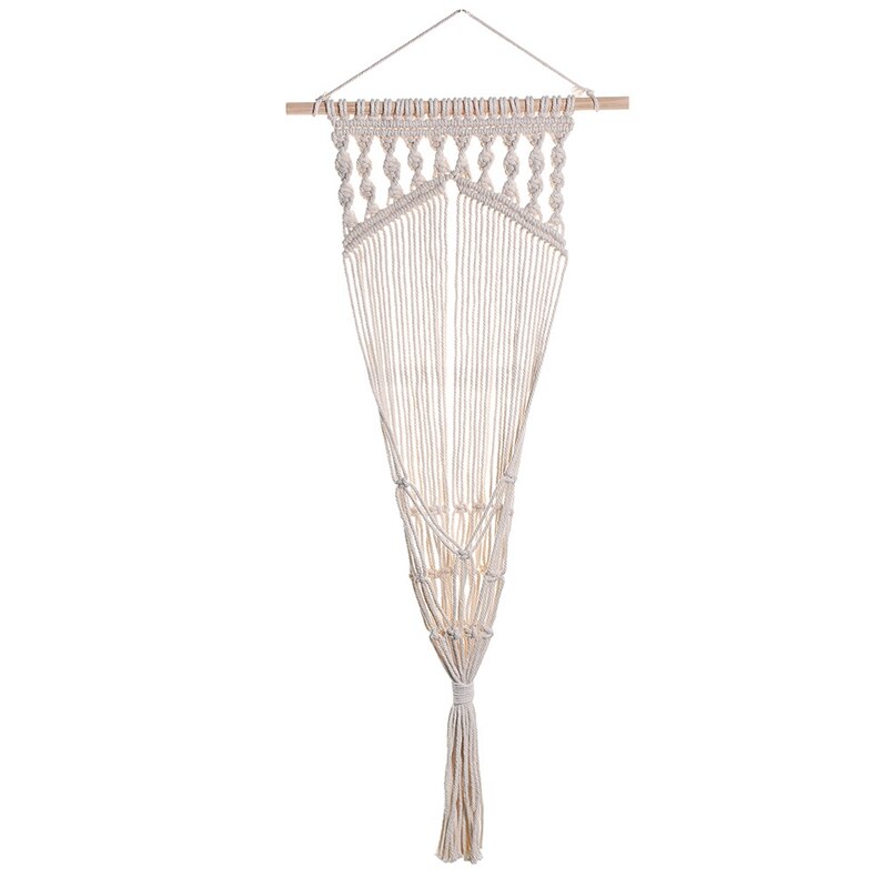 Hamac en macramé pour chat et chien, panier suspendu tissé à la main, lit pour animal domestique, balançoire, pour la décoration de la maison, style Boho: Default Title