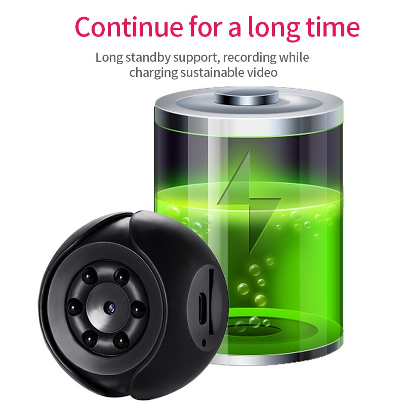 1080 Camera DV Camera With A 360-Degree Wide-Angle Shooting HD Camcorder 1080p With Night Vision Motion Detection