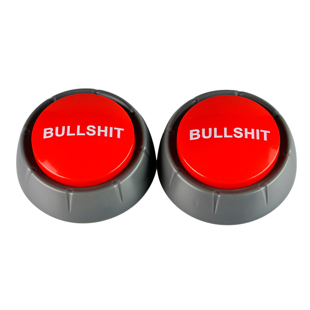 1Pc Grappige Elektronische Bullshit Luidspreker Knop Muziekdoos Speelgoed Aanbod Perfect Voor Nieuwjaar Birthday Party