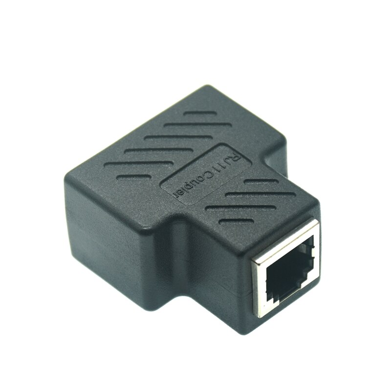 1PCS RJ11 6P6C 6P4C 6P2C Female To Female 1 to 2 Splitter PCB Connection Telephone Cable Coupter