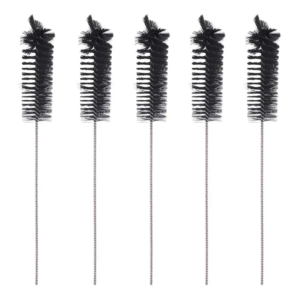 Valve Carbon Cleaning Brushes for Air Door Carbon Deposits Car Engine Air Inlet Cleaning Tool Car Detail Clean Brushes Universal: black