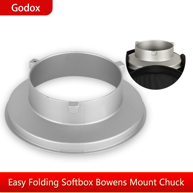 Godox SA-BW-Adaptador de anillo de brida de montaje de metal para accesorios de Flash, compatible con Bowens studio flash