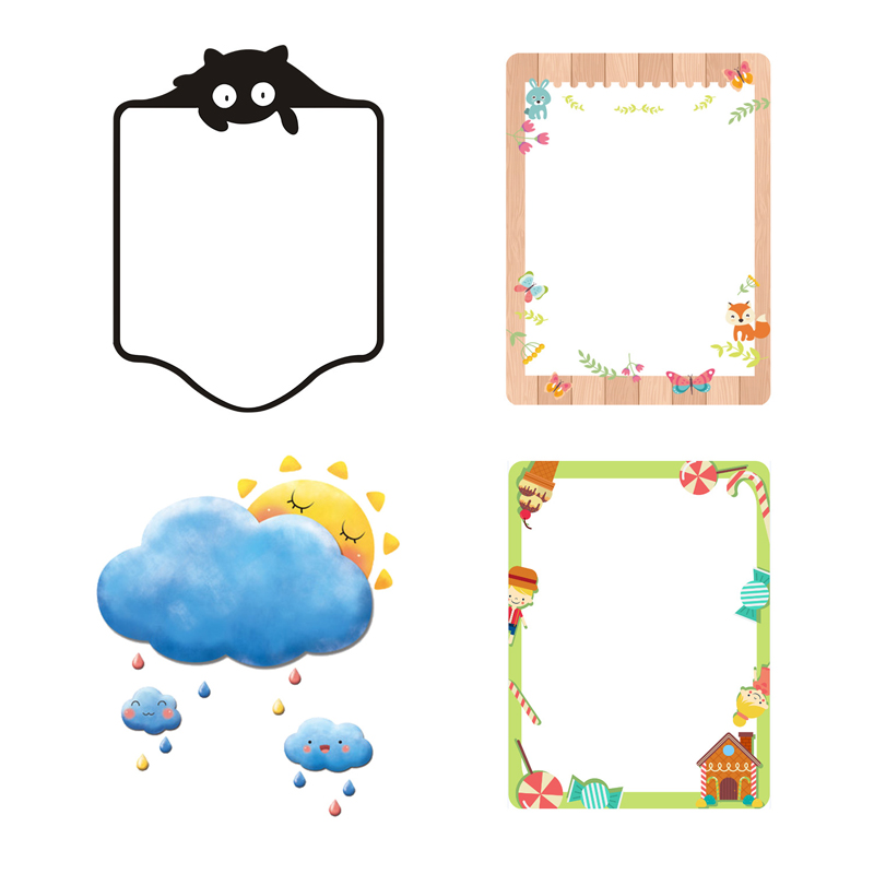 Message Board Magneet Magnetische Note Board Creatieve Magnetische Sticker Uitwisbare Magneet Leren Sticky Note Magnetische Sticker