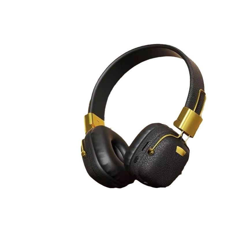 Nuevos auriculares Bluetooth multifuncionales montados en la cabeza de con plegable inalámbrico y auriculares con reducción de ruido