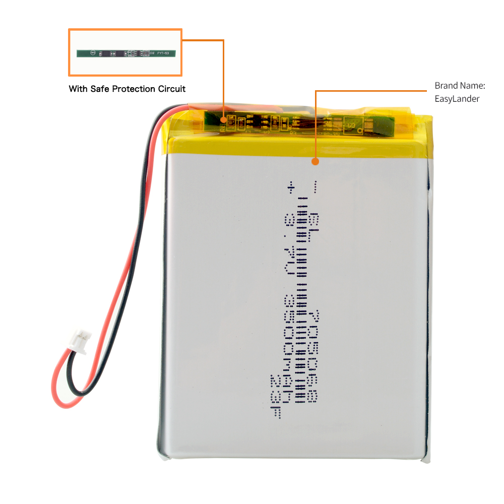 715263 3.7v 3500mah 705068 Batería de polímero de litio 2800mah 605065 Con tablero para anbernic RG35XX Pda Tablet Pcs Productos digitales