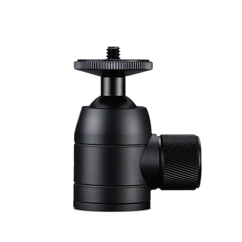Mini rótula de trípode con tornillo base giratoria para teléfono, cámara de bola de 360 grados, rotación de 360, cabezal de trípode panorámico, Astronomía dslr, 1 \ 4