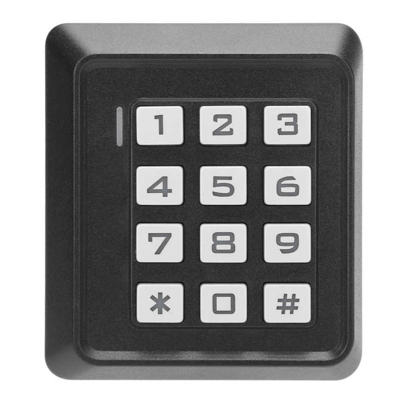 Card Access Control Door Access Control Systerm Password Card Backlit Keyboard 125KHZ for Wiegand26 Access Control
