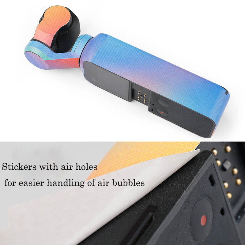 Body Decals For DJI OSMO POCKET Accessories Waterproof 3M PVC Stickers Body Decals Film For OSMO POCKET Handheld Gimbal Camera