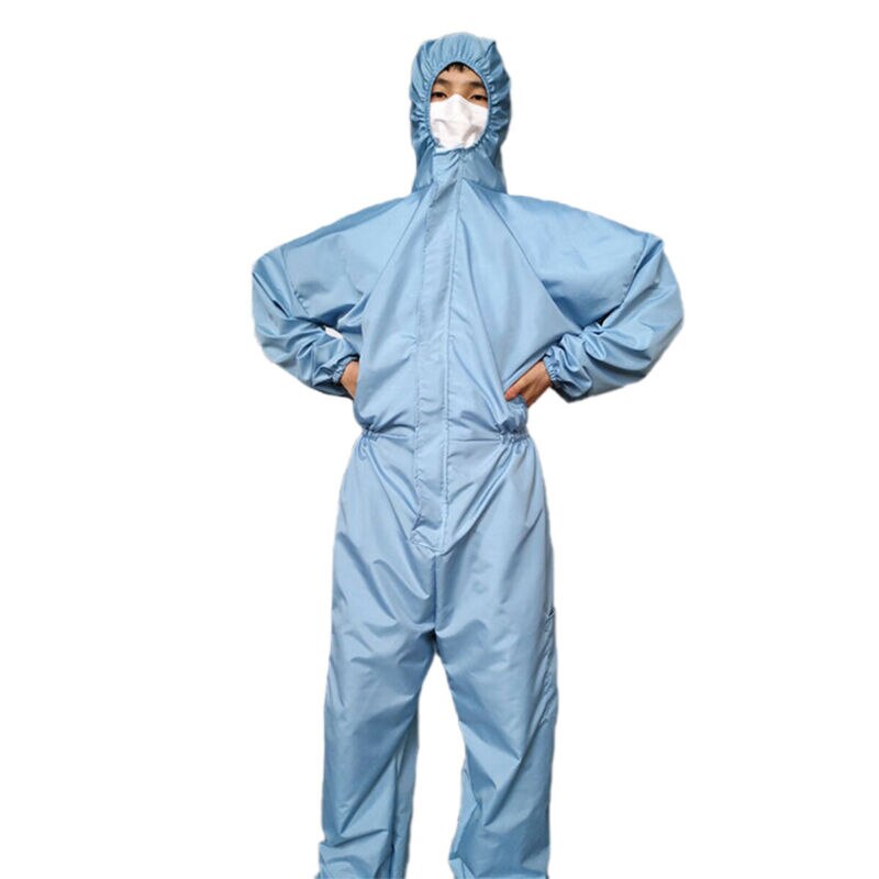 Neue Erwachsene unisex Einweg Gesamt Labor Feste Elastische Strampler Schutz Gesamt Anzug Wasserdichte Kleidung