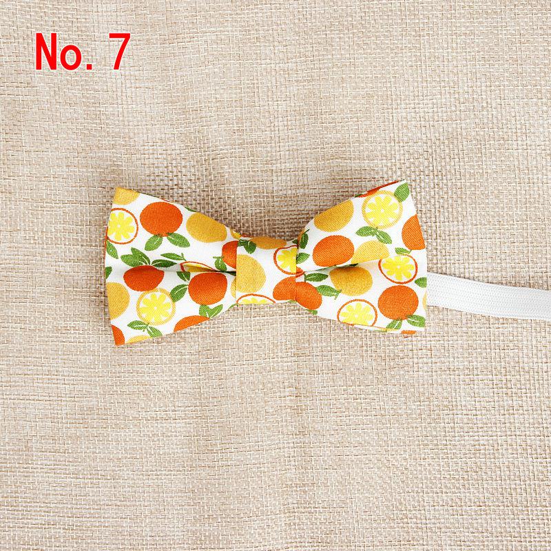 Pajarita clásica para bebé y Chico, pajarita para niño, esmoquin, pajarita con estampado de limones Lazo, corbata informal de mariposa: 7