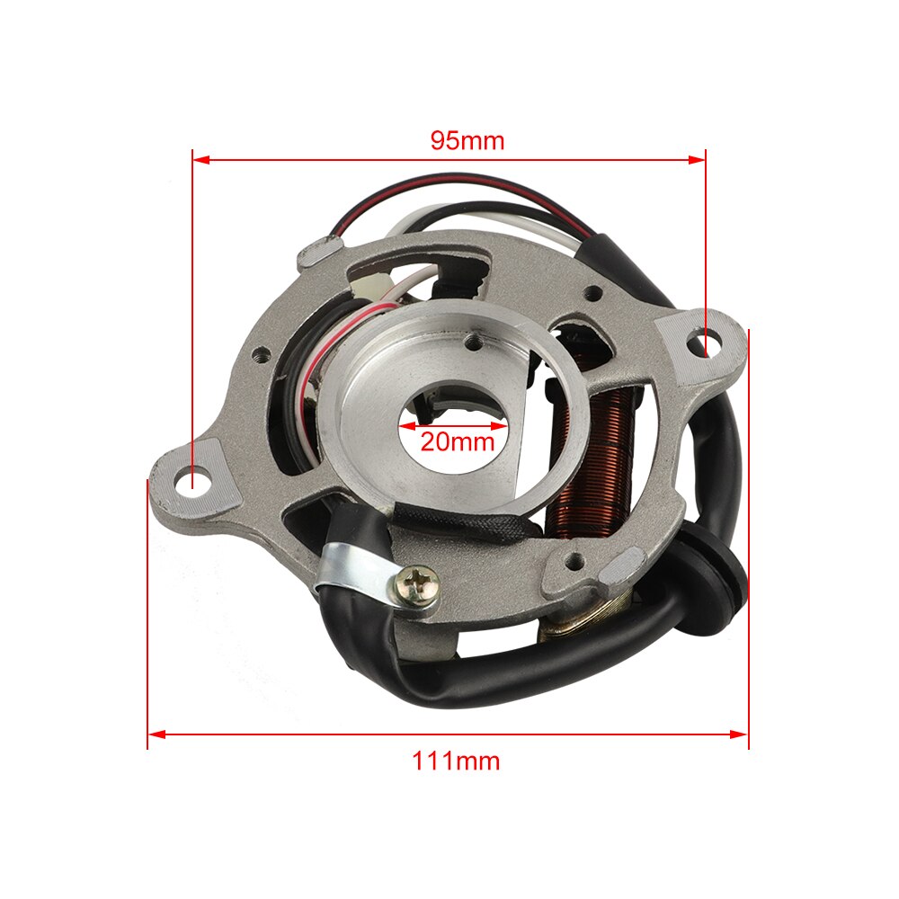 Stator Plate Ignition Magneto for Yamaha PW50 PW 50 QT50 Peewee ATV Mini Bike Motorcycle Accessories