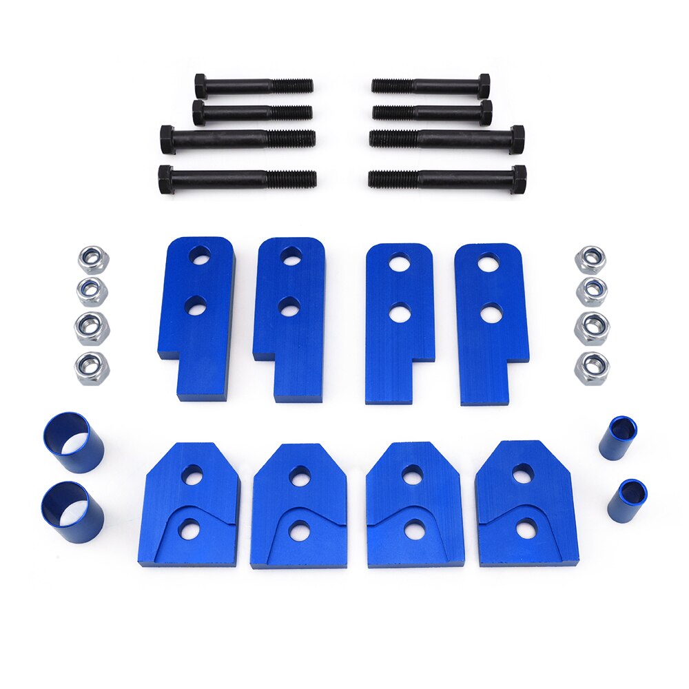 2&quot; Lift Kit Aluminum Alloy For Yamaha Rhino 04-09 450 660 700 Sport Or Se Made In The USA: Blue