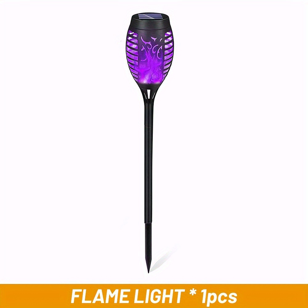 12LED Solar- Flamme Halloween exklusive Taschenlampe flackernde Lampe wasserdichte Garten dekoration Ich bin Freien Rasen Weg Hof Stehlampe: veränderbar