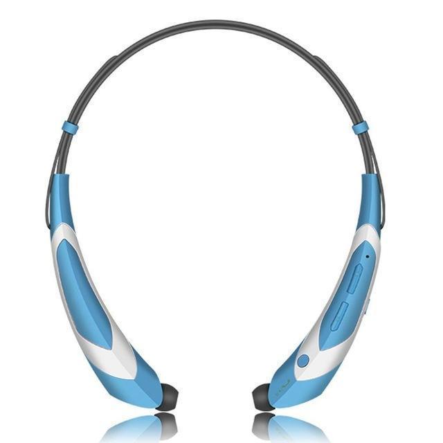 Sports Bluetooth Headset HBS760 Wireless Stereo Neck Hanging Bluetooth Headset V4.1 Headphone Neck Hanging High Fidelity Call: Red