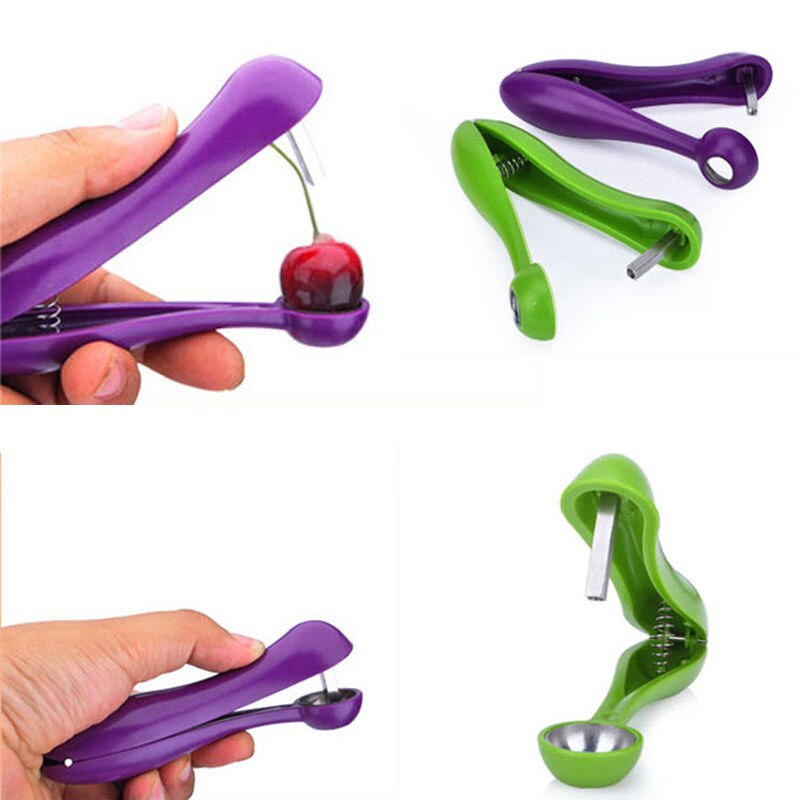 Cherry Core Tool Corer Pitter Fruit Verwijderen Pit Stoner Keuken Remover Gadget Olijf Zaad