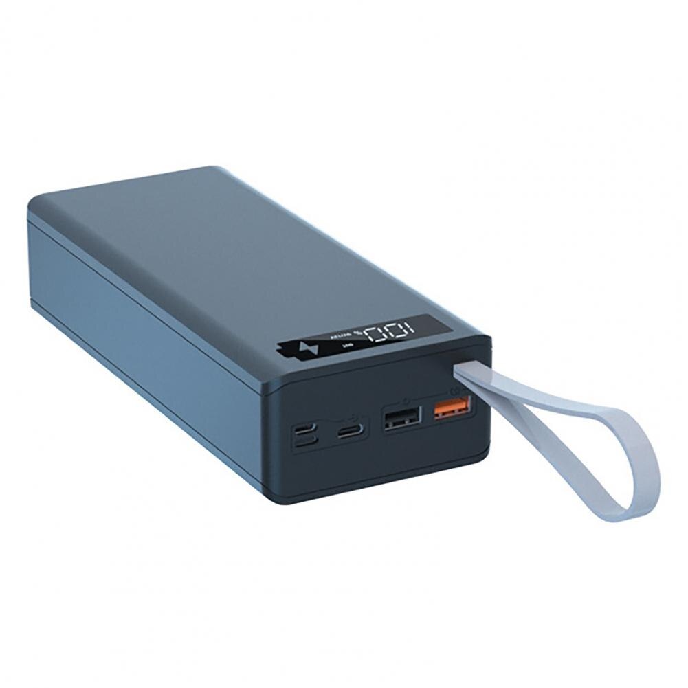 Funda de cargador de batería C16 para teléfono inteligente, carcasa de carga rápida, desmontable, bricolaje, 16x18650: Black D
