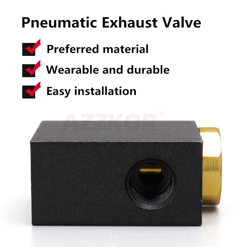 Pneumatic Components Rpid Exhaust Valve Cylinder Rapid Exhaust Valve QE-01 / QE-02 / QE-03 / QE-04 Pipe Fitting Pneumatic Part