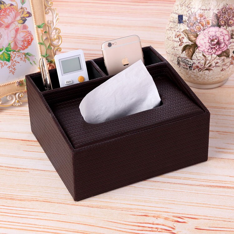 Container Tissue Box Cover Black Cute Small Tissue Box Vintage Leather Hanging Servilleteros Napkin Dispenser EA60ZJ: Style 11