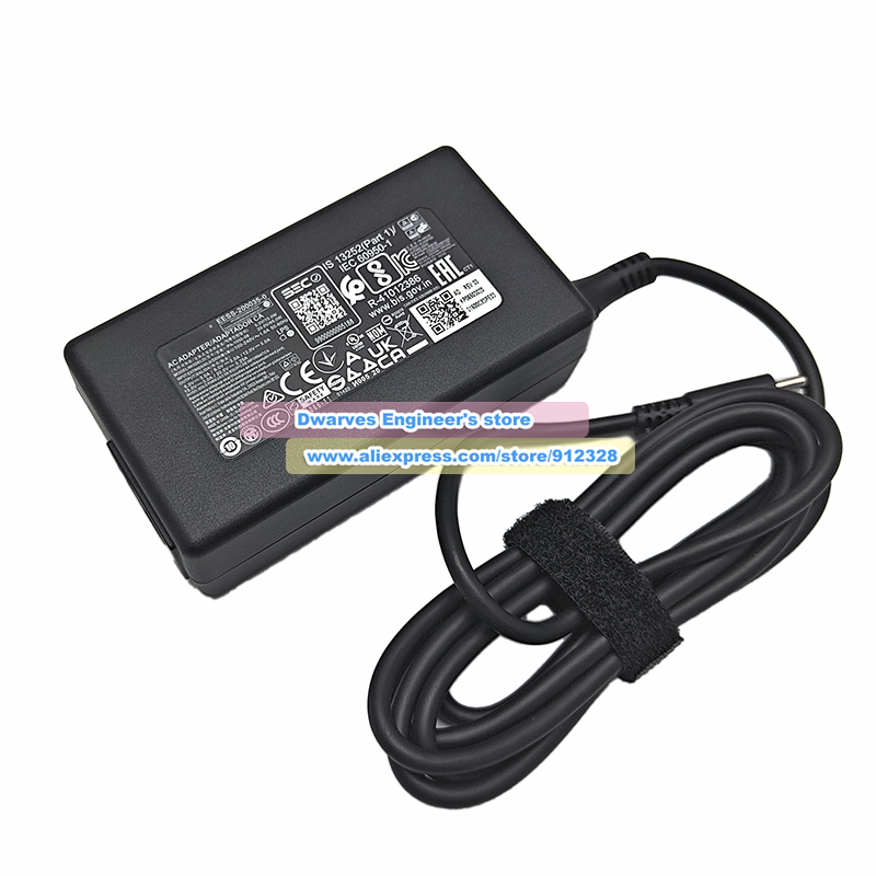 Genuine PA-1650-58 AC Power Adapter 20V 3.25A 65W for Liteon PA165058 9V 3A 12V 3A 15V 3A Power Supply USB-C