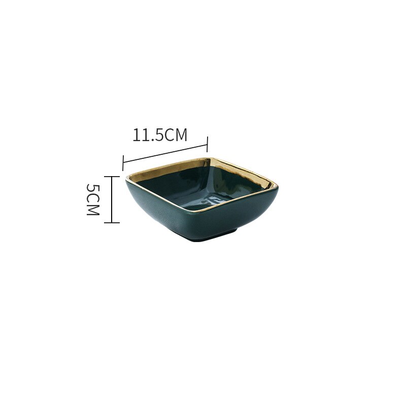 Luxury ceramic tableware, direct selling products, western-style dishes, retro, storage tray plate set dish sets: A