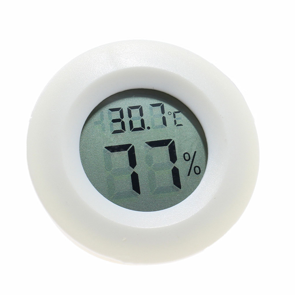 Mini Lcd Digitale Thermometer Hygrometer Koelkast Vriezer Tester Temperatuur Vochtigheid Meter Detector Thermografiek Huisdier Auto 'S