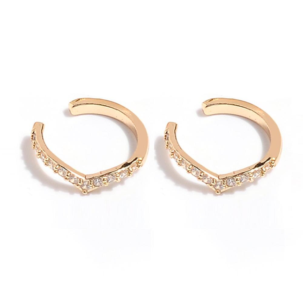 Brincos de argola pequena para as mulheres ouro hoop zircon mini círculo brincos de ouro presente para a nova chegada 2020: E8413