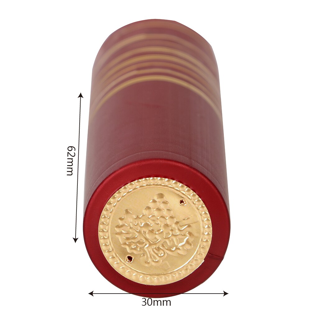 10pcs/lot PVC Heat Shrink Cap Wine Bottle Seal Cover for Home Brewing Bar Party Supplies