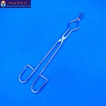 Pinzas de crisol de 30CM, proceso de chapado de cromo, laboratorio con las pinzas de crisol