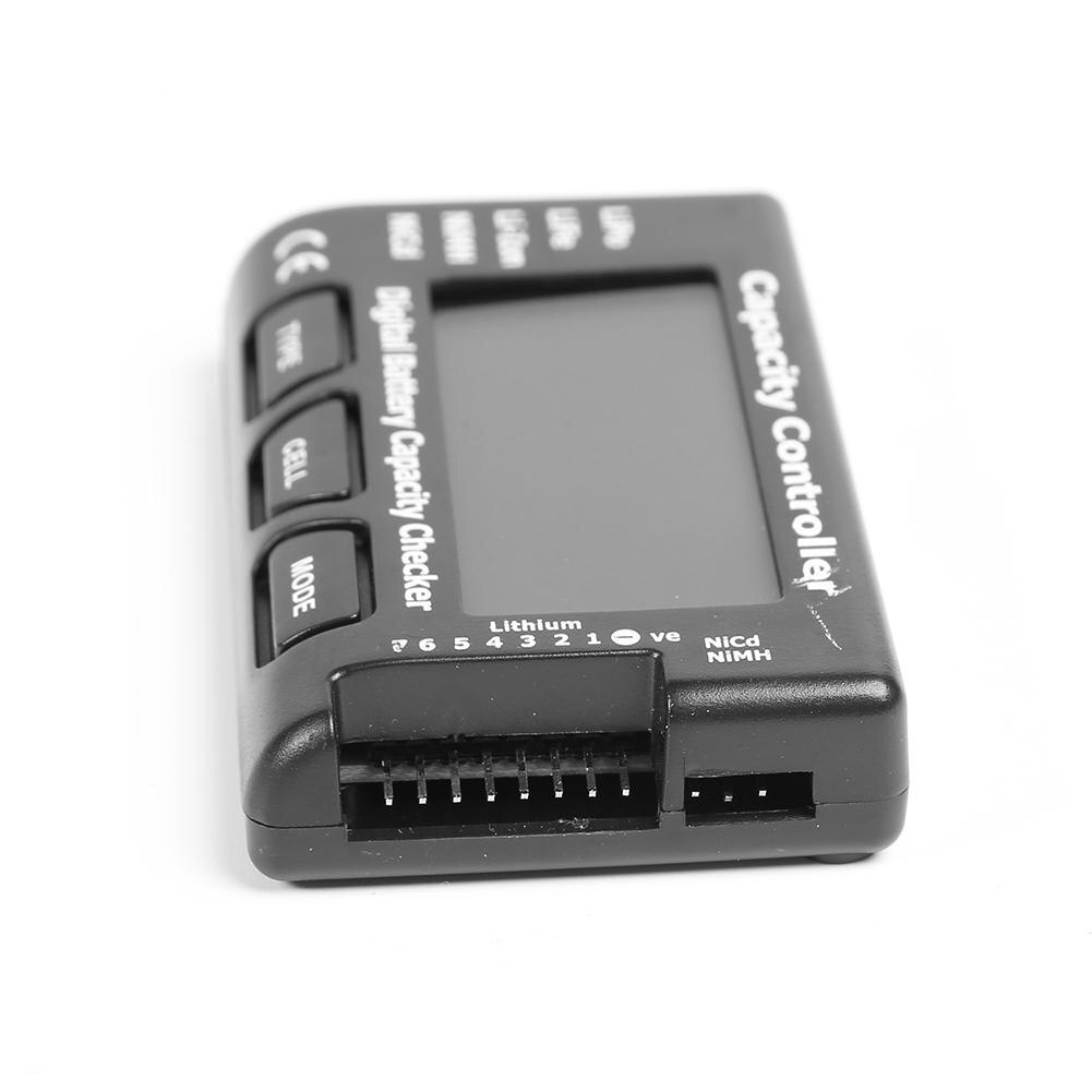 Digital Battery Capacity Checker RC CellMeter 7 Durable and Portable Practical Screen Display for Li-ion NiMH Nicd Batteries