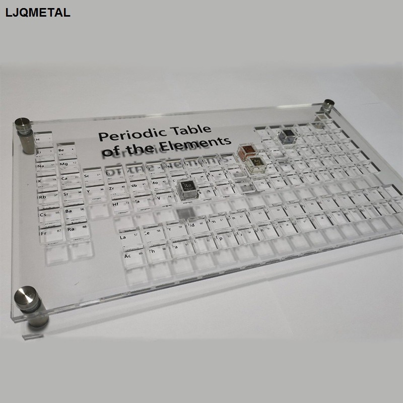 Acrylic Container for 10mm Cube Storage, Periodic Table of Elements Box: 1pc acrylic containe