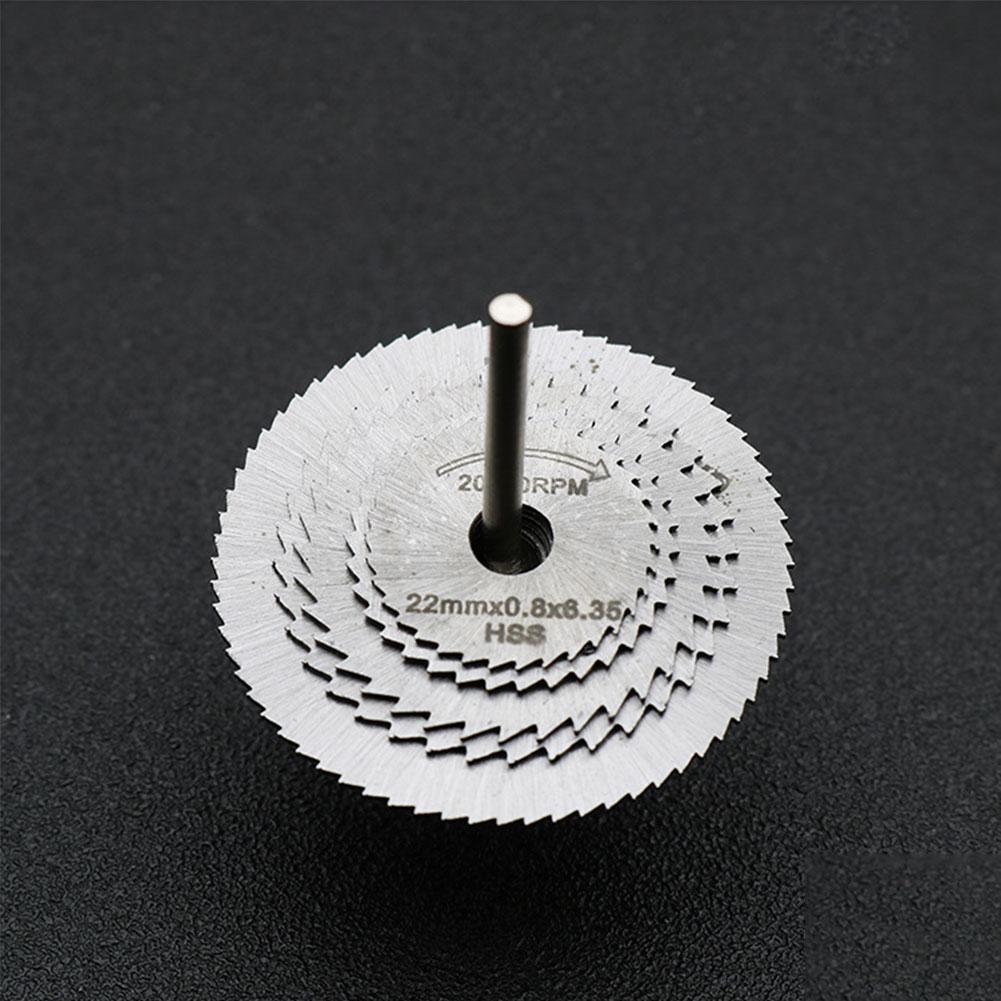 High Speed Steel Cutting Blade Circular Saw Blade Cutting Disc Rotating Drilling Tool Accessories Set Tool Wood Plastic Cut Off