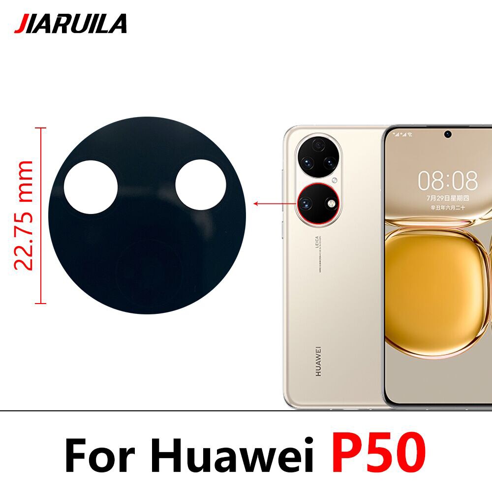 Originele Achteruitrijcamera Glas Lens Voor Huawei P20 P30 P40 Lite E P40 Pro P40 Lite 5G Glas Lens camera Met Lijm Vervanging Tool: P50