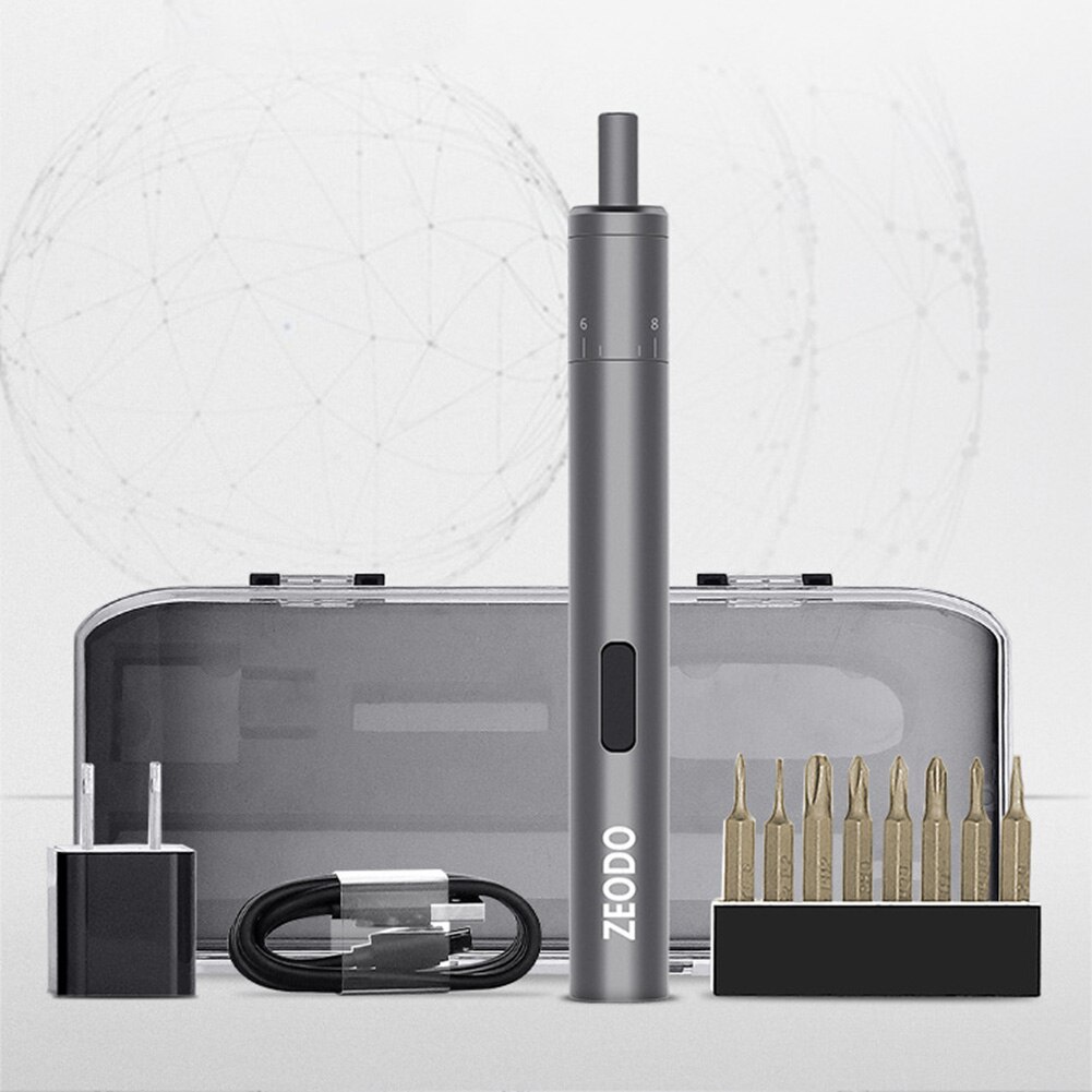 Lightweight Portable Cordless Charging USB Mini Screw Driver Electric Anti-beating