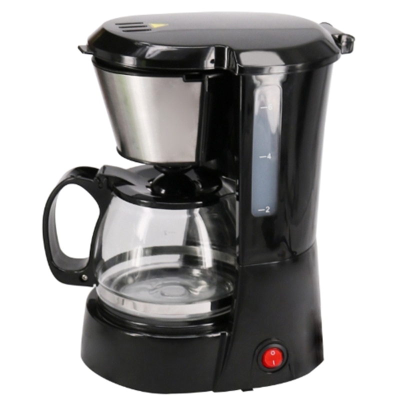 650Ml Electric Automatic Drip Coffee Maker Household Coffee Machine Coffee Pot Mini American Drip Coffee Machine for Make Tea Co: Default Title