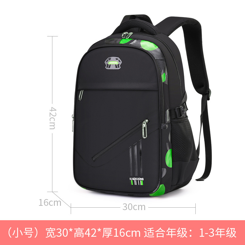 2022 Waterdicht Kinderen Schooltas Jongens Orthopedische School Rugzakken Reizen Laptop Rugzak Kinderen Zakken Schooltas Mochila Escolar: small green