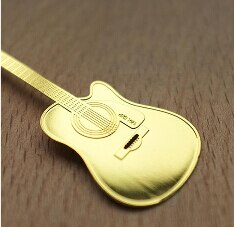 Nuova Sveglia di Musica Kawaii Oro Segnalibri In Metallo Pianoforte Chitarra Tromba Disegni Preferiti Corea Cancelleria Regali: Default Title