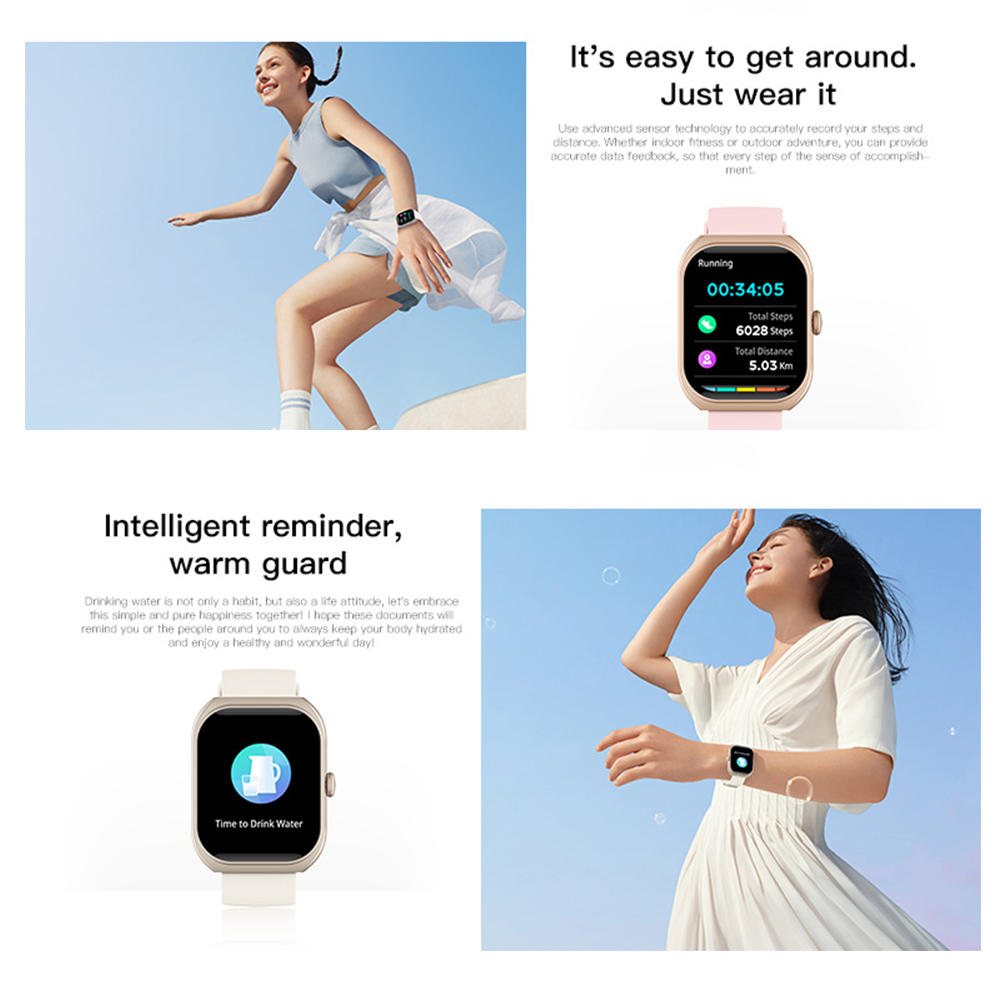 2025 Nuovo 2.01-Pollici Grande Schermo HD Smartwatch 1ATM Impermeabile Modalità Multi-sport Frequenza Cardiaca Chiamata Bluetooth accorto guarda per XIAOMI