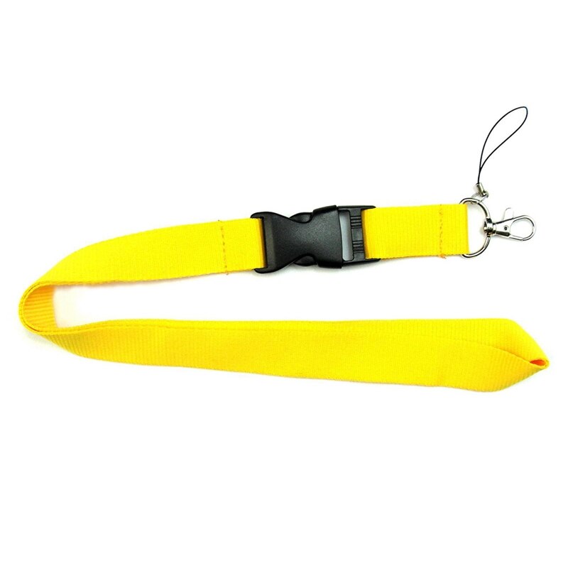 Mobile Phone Neck Straps Colorful Blank Plain Key Lanyard Badge ID Holders: YW