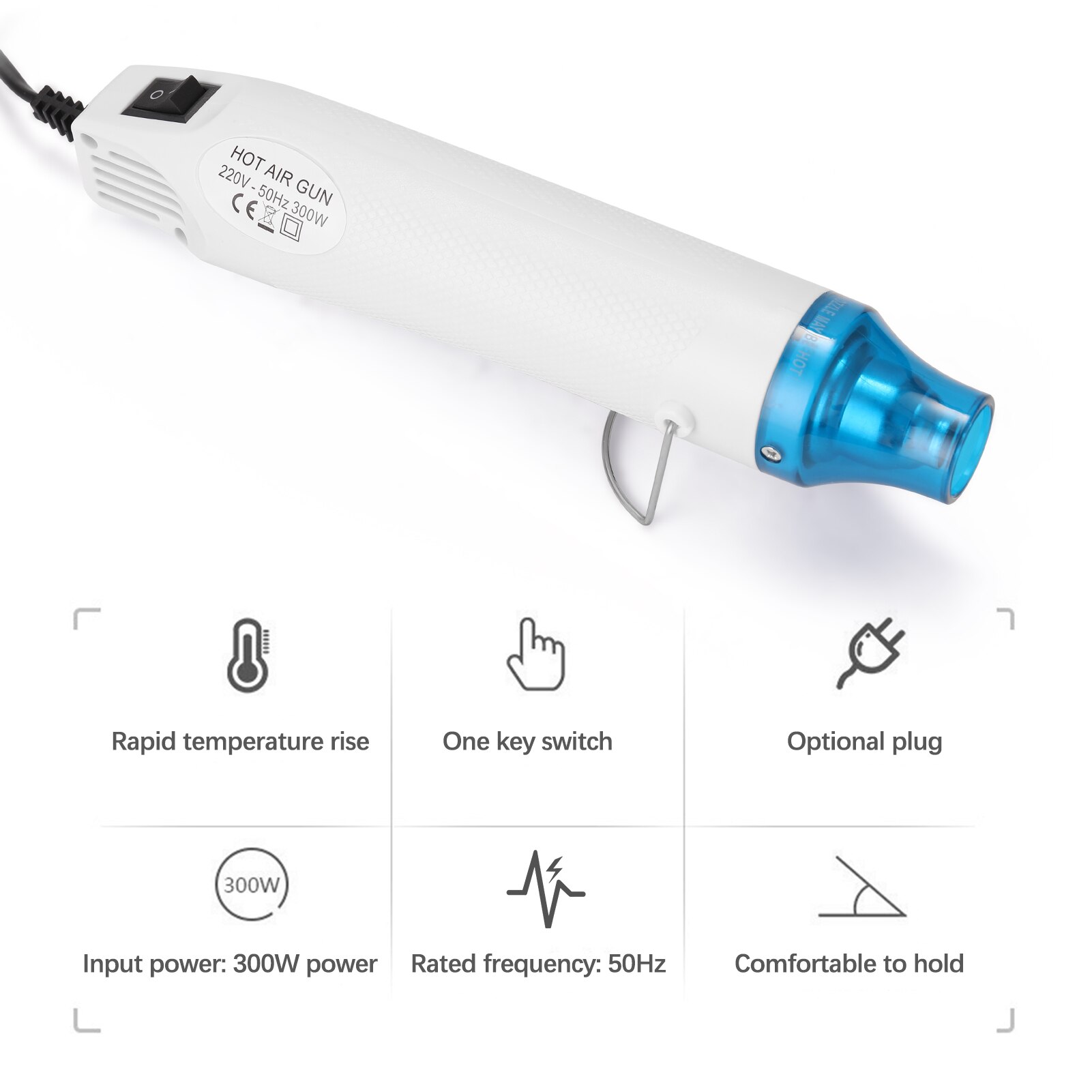 DIY Air Machine DIY Using Heat Machine with Supporting Bracket Electric Air Power Tool Shrink Plastics DIY Tools