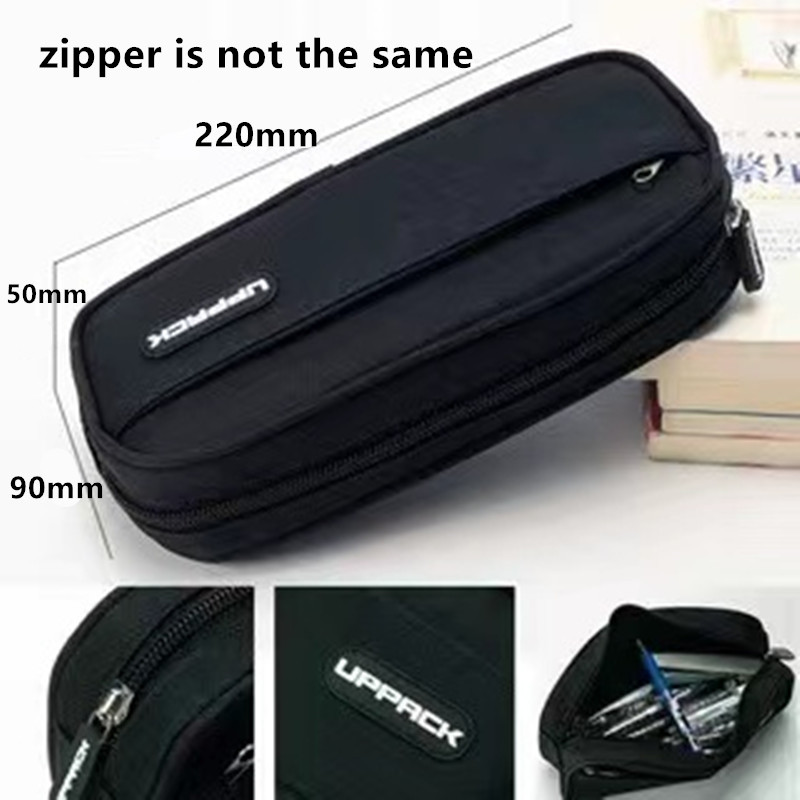Estuche de papelería para estudiantes, estuches bonitos para lápices, bolsa de almacenamiento para bolígrafos, suministros de oficina y escuela, gran capacidad
